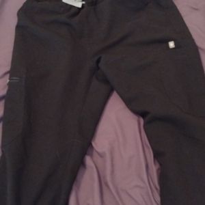 Black figs scrub pants